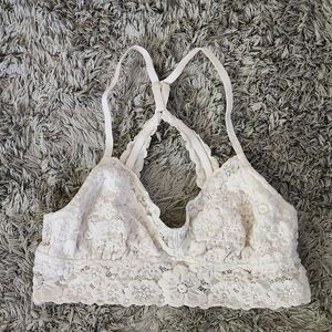 Aerie Lace Bralette - Cream